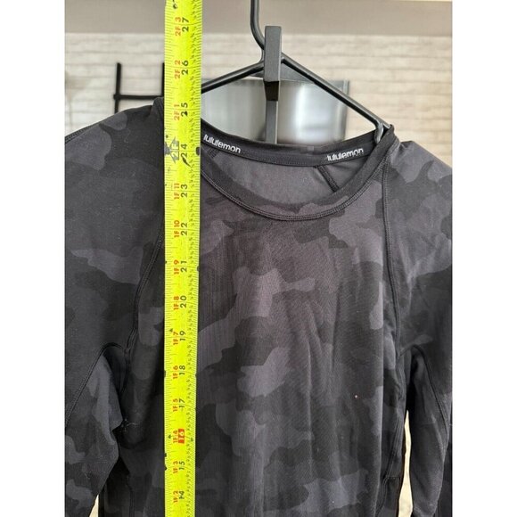 Lululemon Heritage 365 Camo Multi Its Rulu Run Long Sleeve Shirt Womens Size 10 - Picture 6 of 7